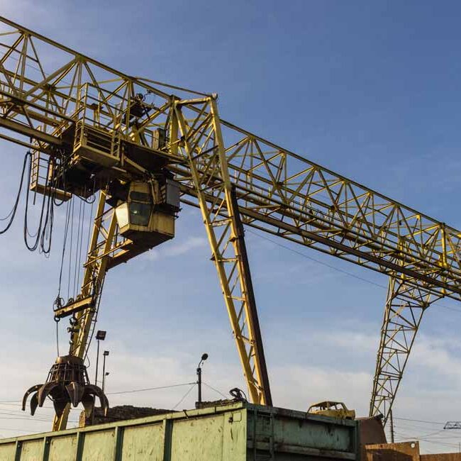 Carroponte/gru a cavalletto